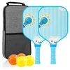 2 rackets, 4 balls, 1 gray bag [Kids' RT-027]