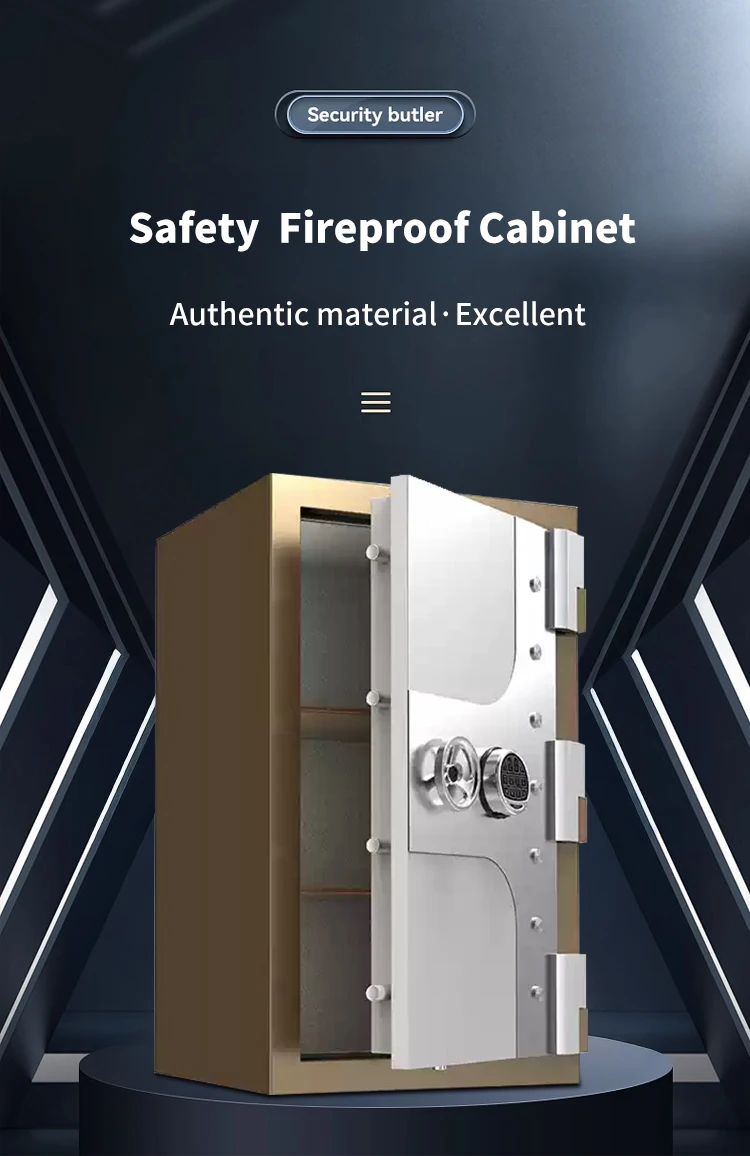 CEQSAFE Heavy Duty Custom Electronic Home Security Fireproof Safe Digital Biometric Fingerprint Metal Fire Proof Safe Box details