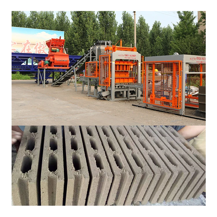 Automatic Block Making Machine QT5-15 Concrete Brick Making Machine Price Construction Machine China Supplier