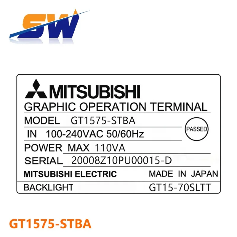 Mitsubishi Electric GOT1000 Series HMI PLC All-in-One Touch Screen