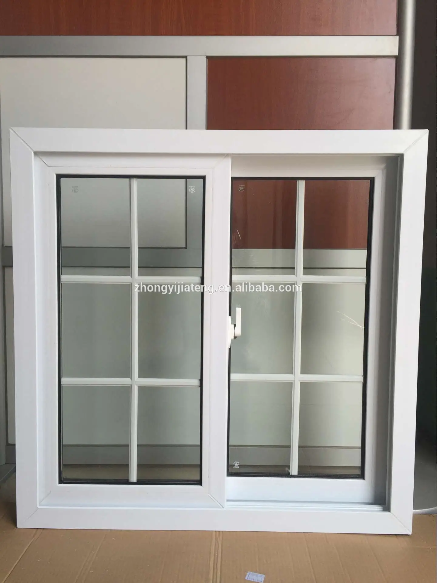 Pvc Arched Sliding windows With Low E Double Glass