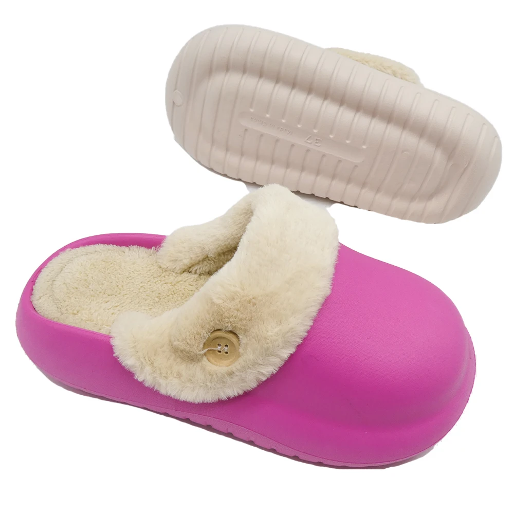 Winter Clogs Damen Gefüttert Winter Clogs Herren.  Produktbild-Vorschau 9