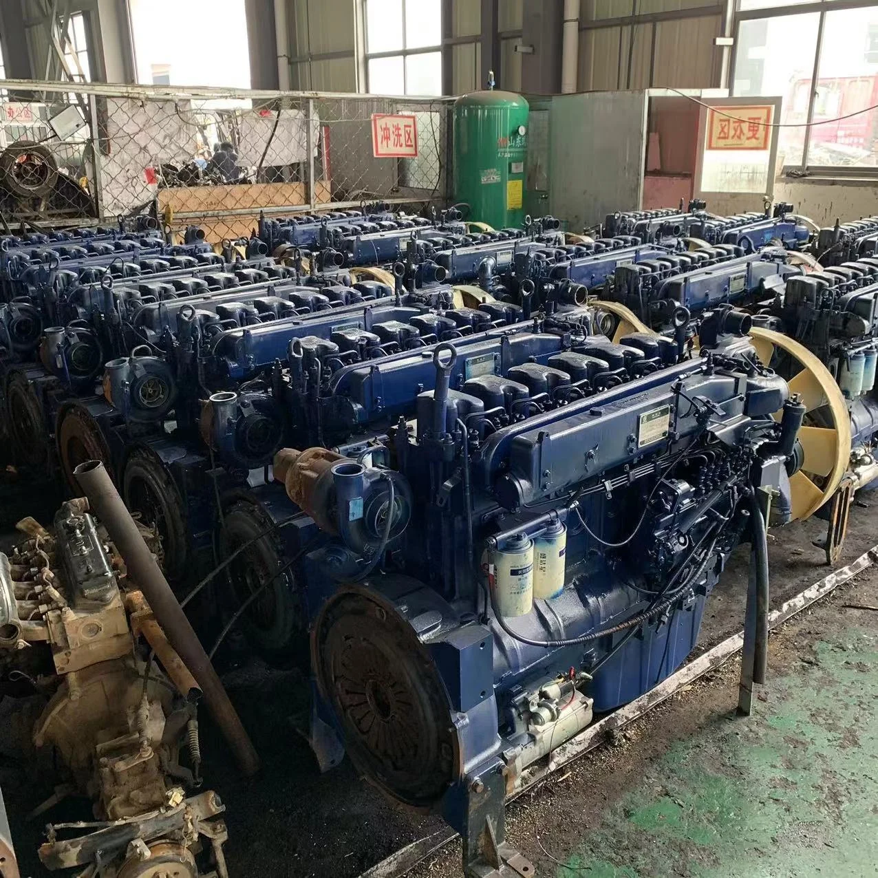 Second Hand Engine Assembly WP12.380 Truck with 12 Speed Gearbox Heavy Duty Machinery in Stock