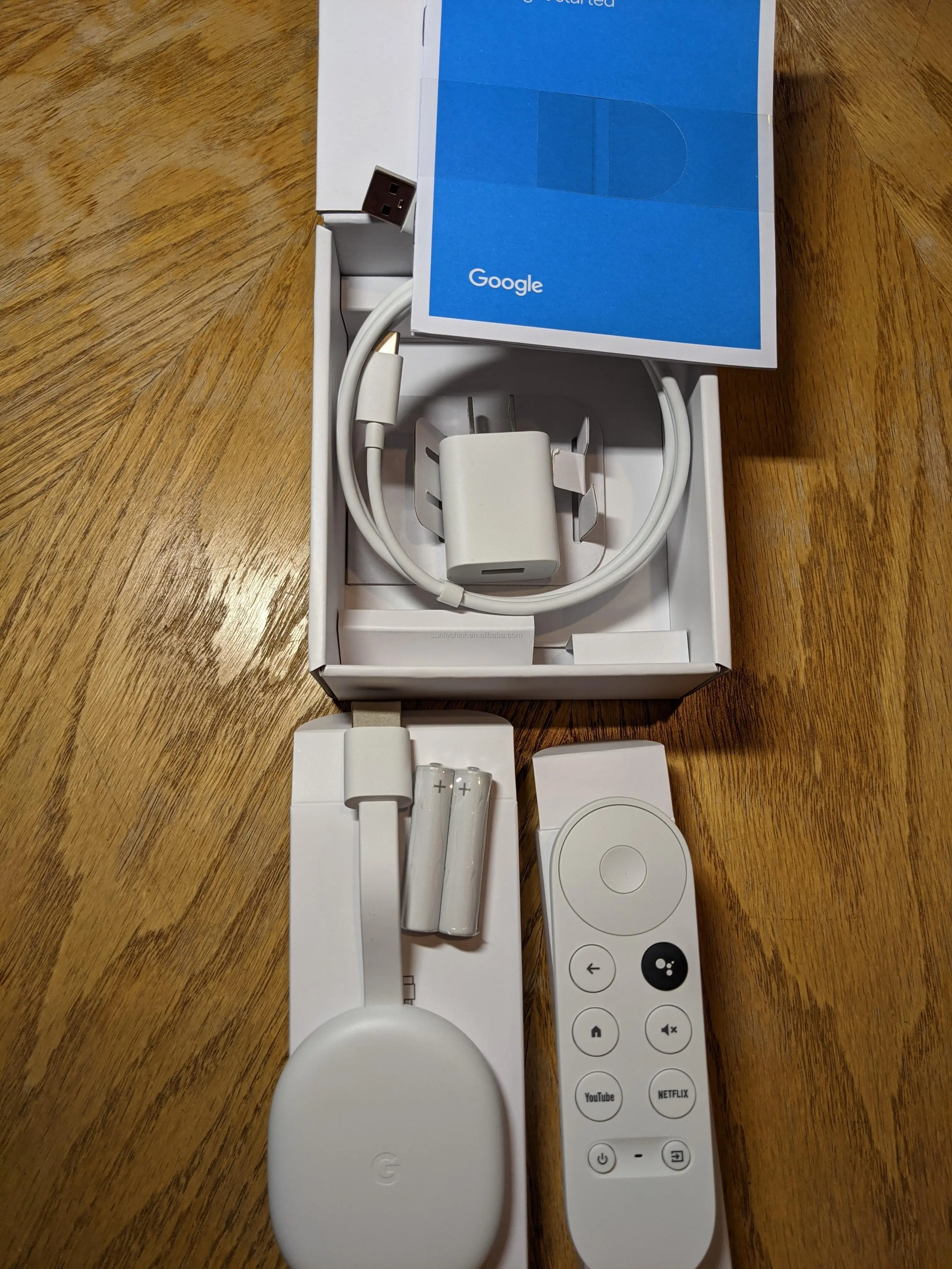 100% Original Wholesale Price in Stock Chromecast With Google TV - 4K (Snow)