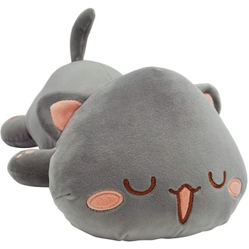12" Pet Kitty Soft Anime Cat Kids Plush Pillow Cute Kitten Plush Toy Stuffed Animal