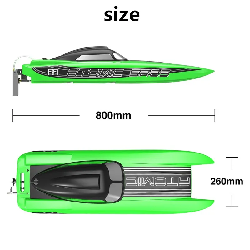 Professional Volantexrc 798-3 SR85 Boat 80KM/H High Speed RC Boat Auto Roll Back and Reverse Function PNP/ARTR /RTR Version