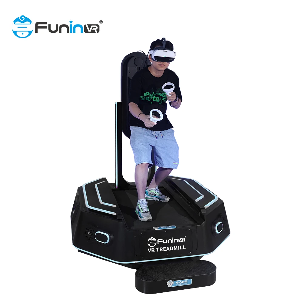 Virtual Video Reality Game  5D Gun  Shooting Game Space Walker Platform Vr Running Platform Pods Vr Multiplayer Vr Walk for Kids