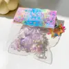Empreinte de patte de chat polarisée violet-or [Extra douce]