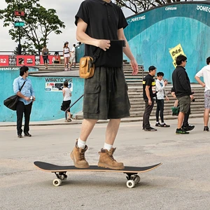 OEM & ODM Vintage Trendy Brand Men's XL Summer Camouflage Work Shorts 100% Cotton Solid Outdoor