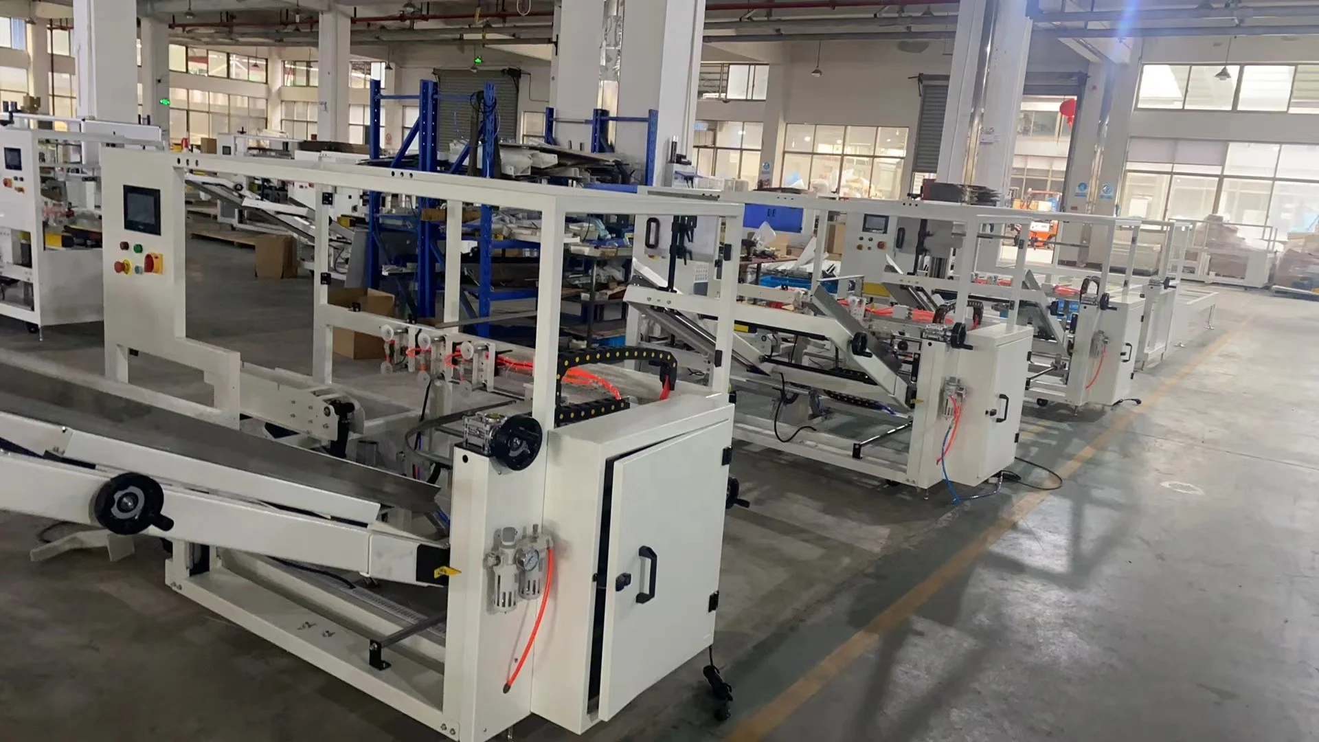 Automatic Carton Case Box Erector Case Carton Box Erecting Erector Machine