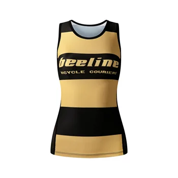 Men Cycling Jersey Fit Comfortable Sun-protective Road Bike Tops Jerseys Triathlon Sleeveless Racer Top
