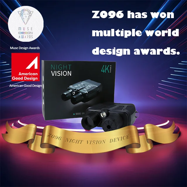 Z096 Night Vision Goggles - True 4K Full-Color Binoculars