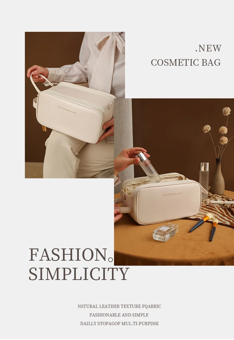 Promotion Travel Cosmetics Bag Wholesale Custom Logo Outdoor Makeup Bag