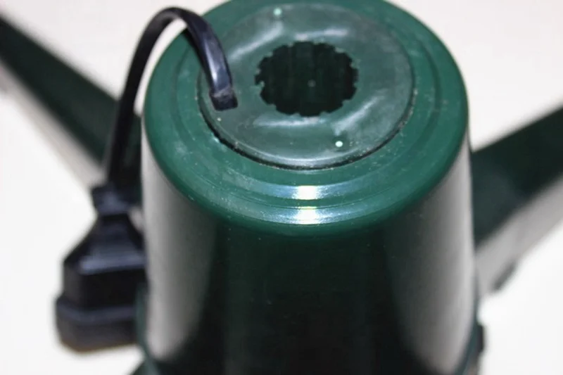 Christmas Tree Accessory Stand Plastic Tree Stand Electric Rotated