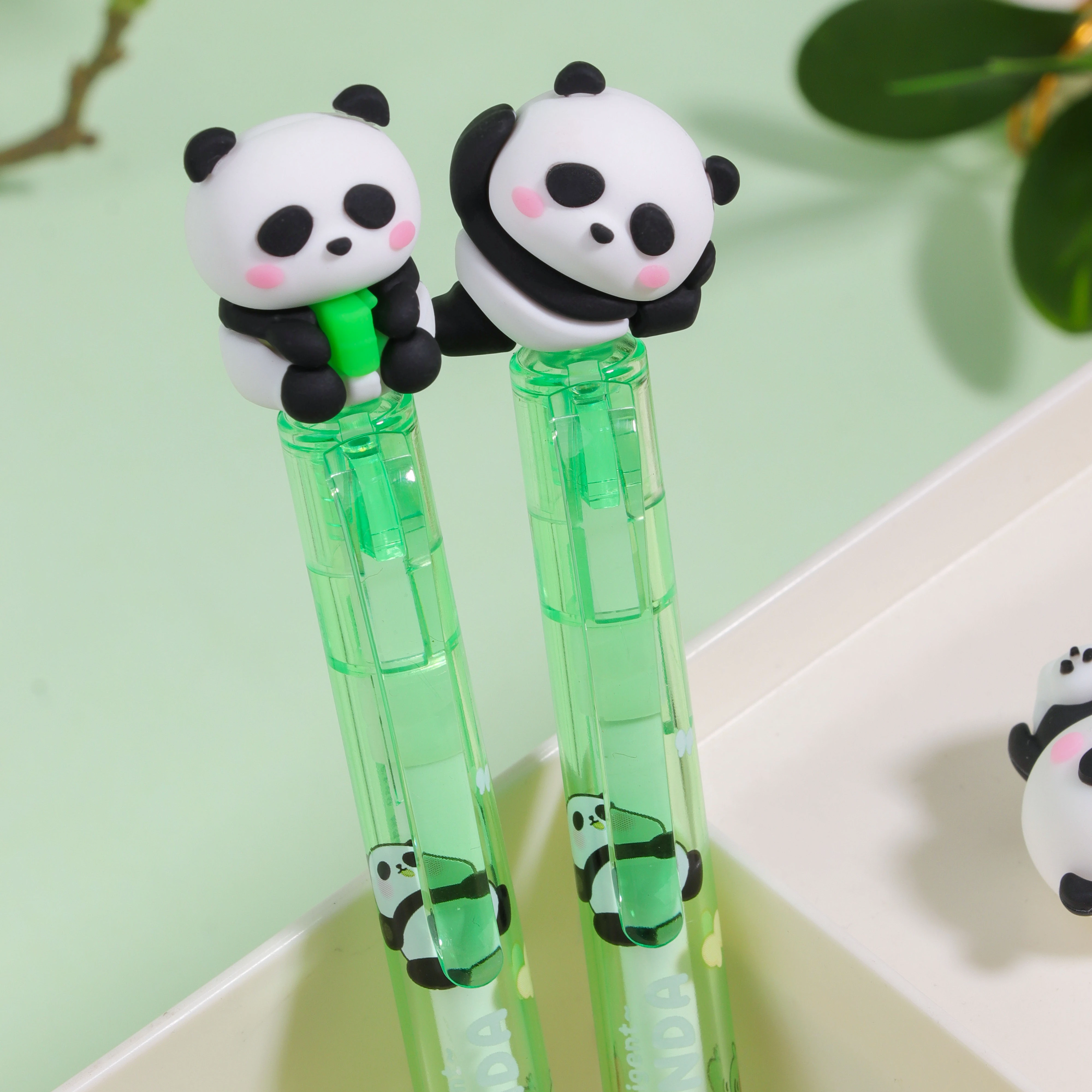 13 Stylos Gel Effaçables – Encre Thermosensible 0,7 Mm – Motifs Animaux Mignons (Vache, Lion…)