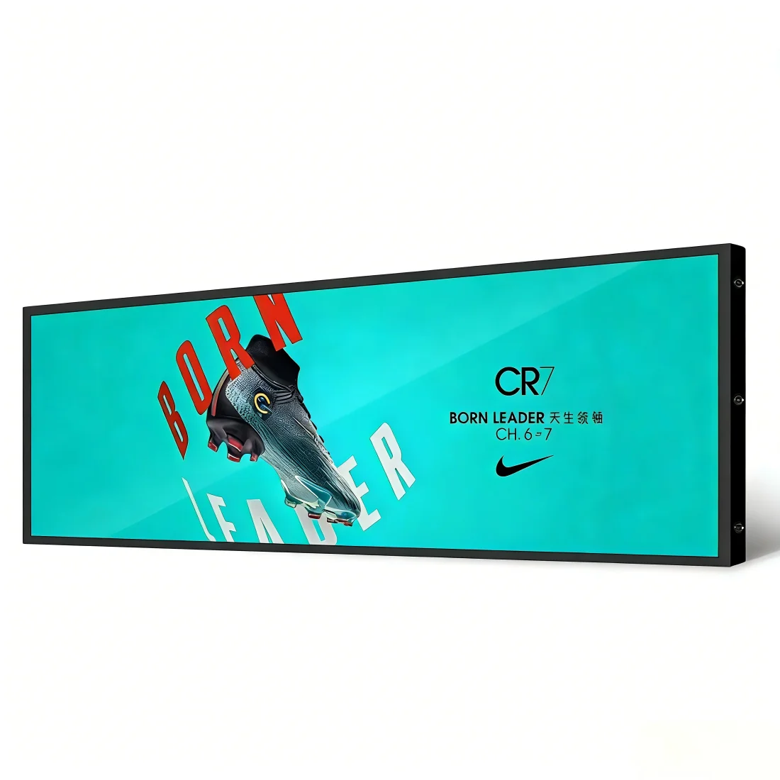37 Inch Stretched bar LCD Display  Advertising Lcd Screen DV370FBM-N10 Digital Signage and Display 1920 * 540 with  700 Cd/m²
