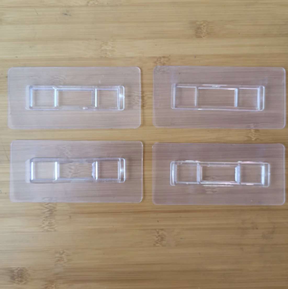 To sample processing traceless paste plastic accessories U - type buckle transparent child mother paste back glue custom manufacture