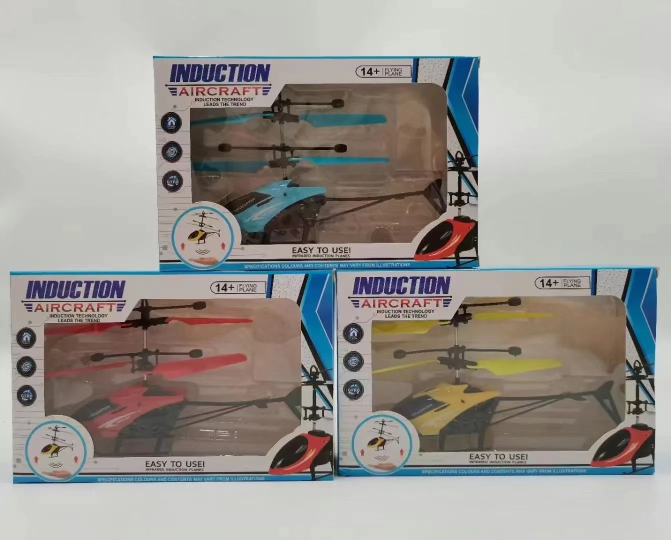 Детский Интеллектуальный индукционный самолет вертолет для мальчиков устойчивый к падению Дрон