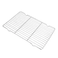 Corrosion Resistant Wire Mesh Baking Tray Stainless Steel BBQ Grill Stainless Steel Food Grade Barbecue Bbq Folding Baking Gril