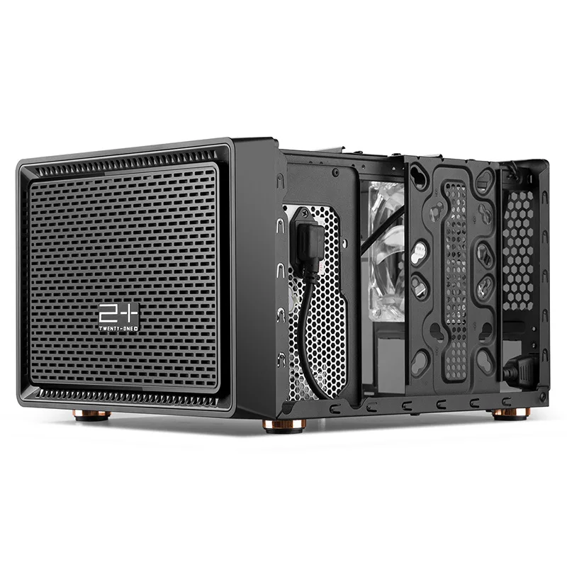 Elemental Mid-Tower ATX Gaming PC Case + Power Supply