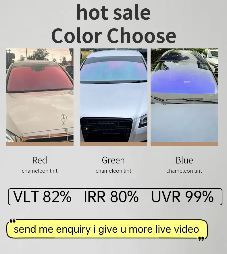 Ksb Sunset Red Chameleon Tint Vlt 80 Pink Chameleon Tint Film Car
