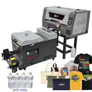 Topuv Brand Hot Sale 33cm XP600 DTF Dual Head Inkjet Printer Machine 30cm A3 T-Shirt Printing USA Warehouse L1390 L1800 Models