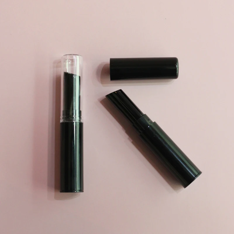 High quality aluminum packaging tubes cosmetic slim lipstick tube screen printing lip balm tubes with customized logo