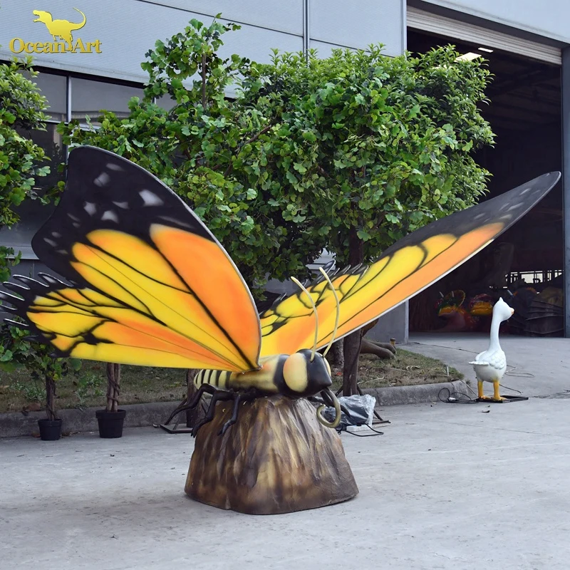 Life Size Animatronic Insect Model Zoo Robotic Insects for Theme Park