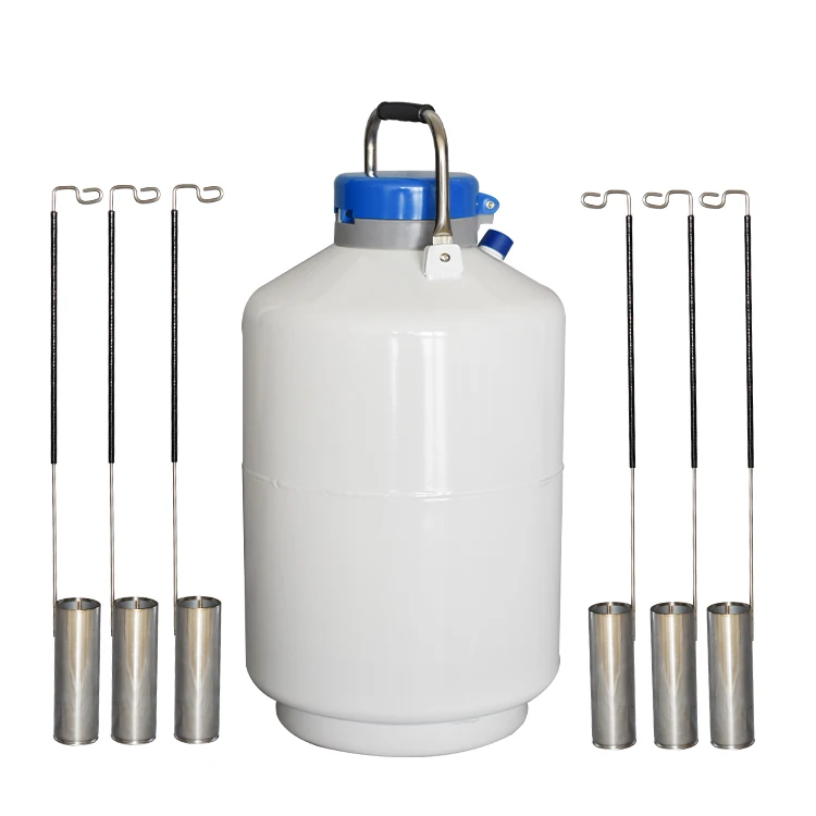 High Quality Liquid Nitrogen Storage Container for Cattle Semen
