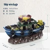 Ship wreckage