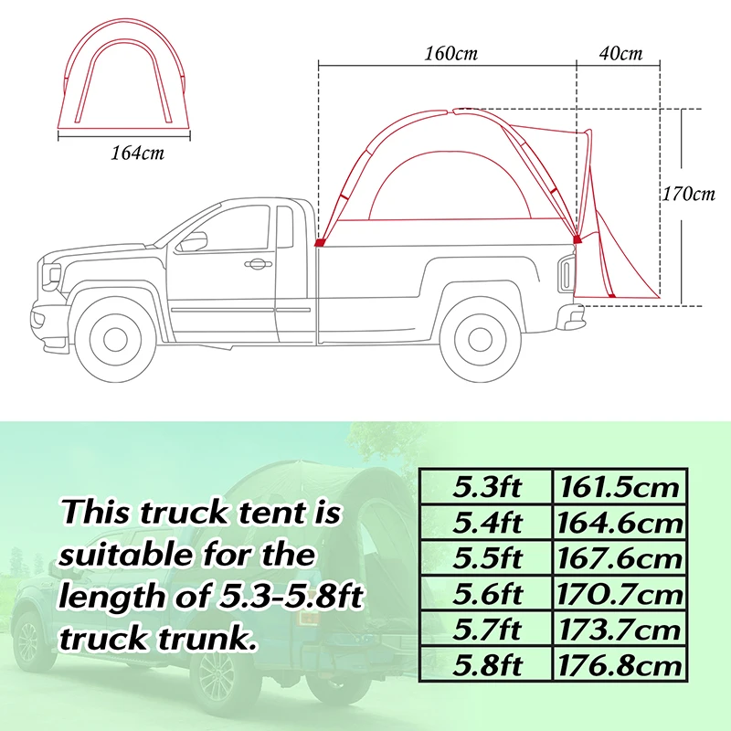 Custom Pickup Truck Bed Outdoor Camping Tent For Camper Buy Camping