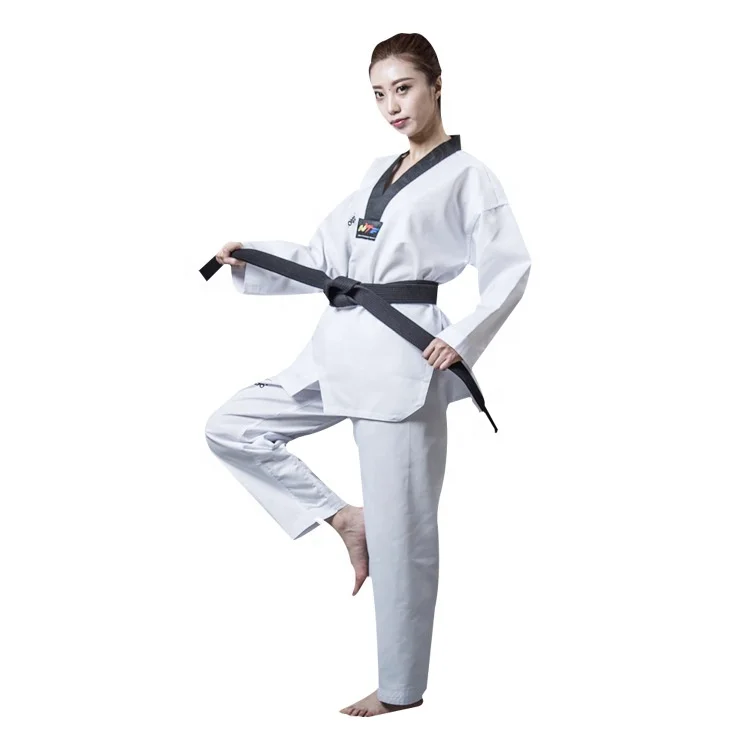 QUTENG Dise&amp;ntilde;o Uniforme De Taekwondo Korean Taekwondo Dress Ktk Uniform Taekwondo