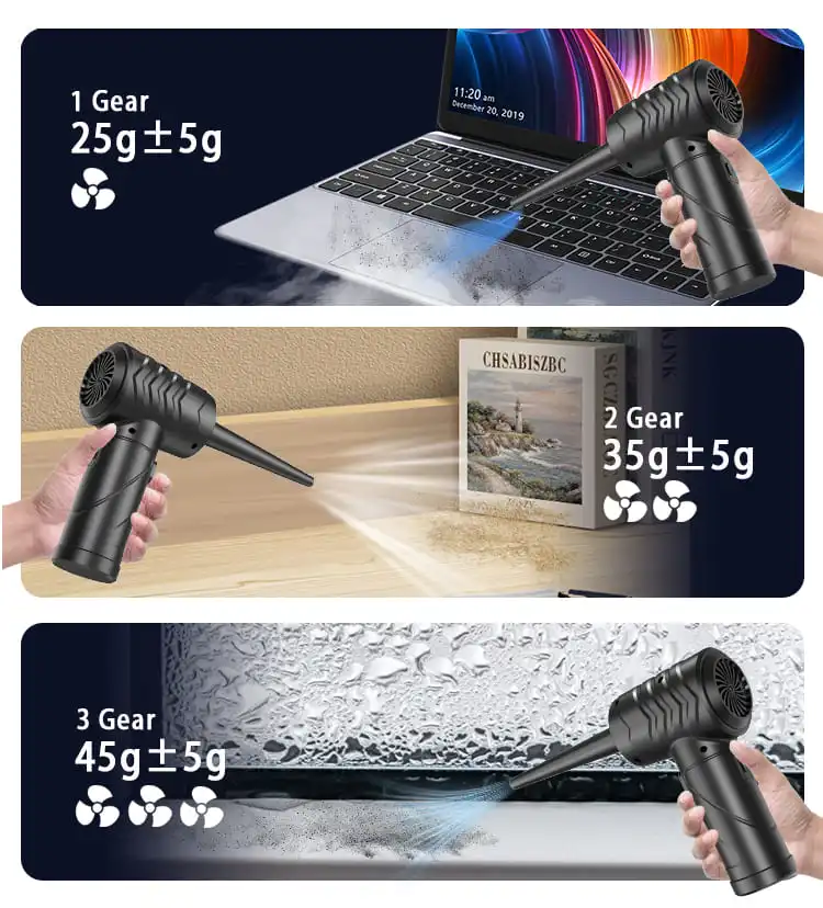 Многофункциональная Беспроводная перезаряжаемая воздушная воздуходувка 51000