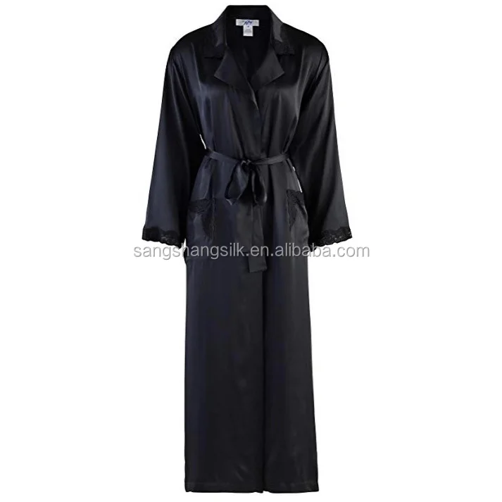 full length silk robe