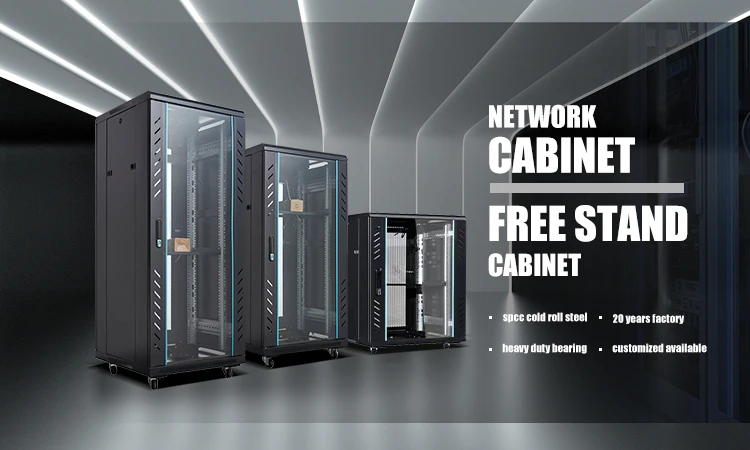 Soundproof Rack TOTEN Data Cabinet G36242 - Soundproof Server Rack 42U