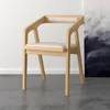 silla de madera maciza