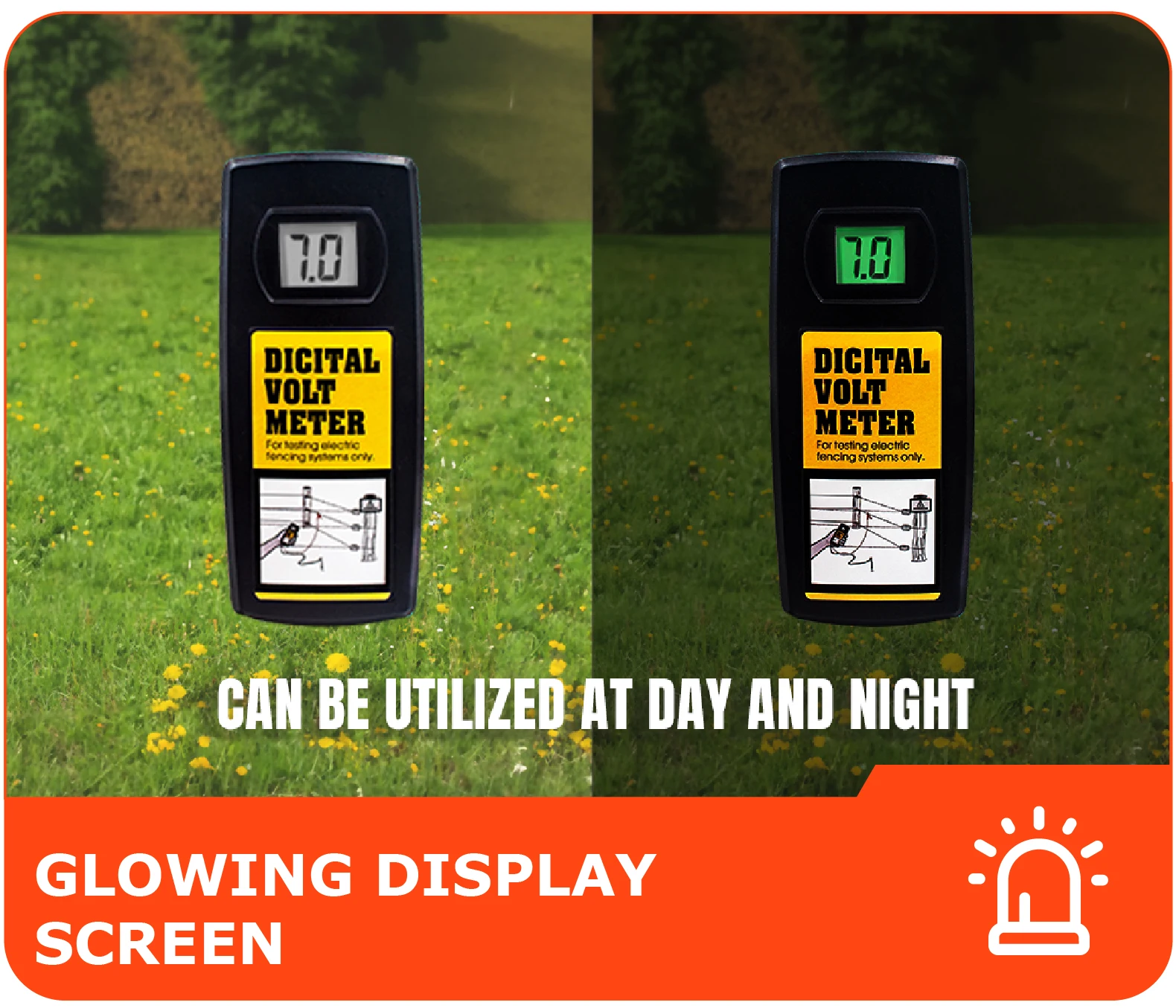 Waterproof Electric Fence Voltage Tester Electric Fence Tester Fence