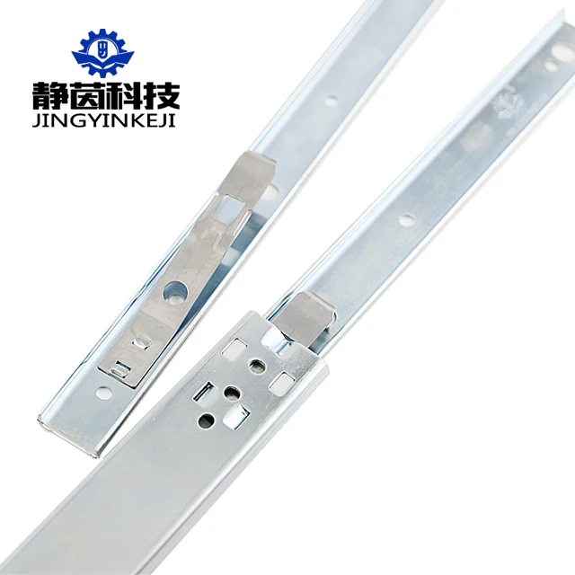 SRN36 Industrial Linear Slide Cabinet Drawer Guide Single Pull-Out Locking Track Premium Quality Slide for Efficient Storage