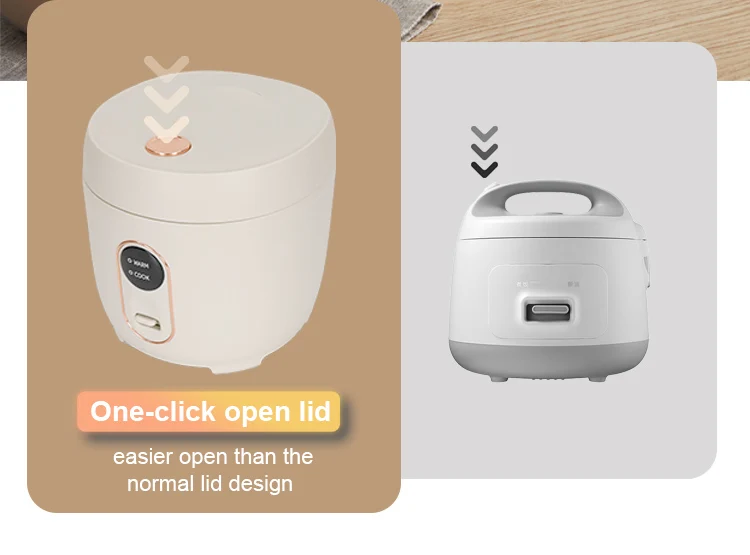 High Quality Household Electric Mini Rice Cooker 0 8l Small Size