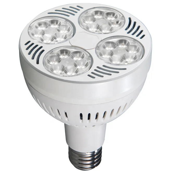 high lumen maintenance e26 medium base narrow flood lamp par30 dimmable spot light 30w 120v-277v par 30 led