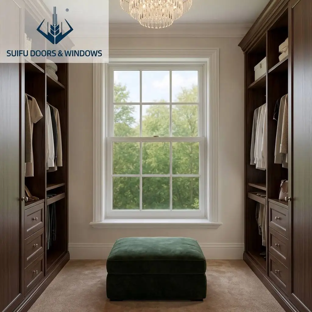 High Quality Aluminum Alloy Modern Swing Casement Windows Thermal Break Energy Saving Soundproofing Custom Sizes Exterior