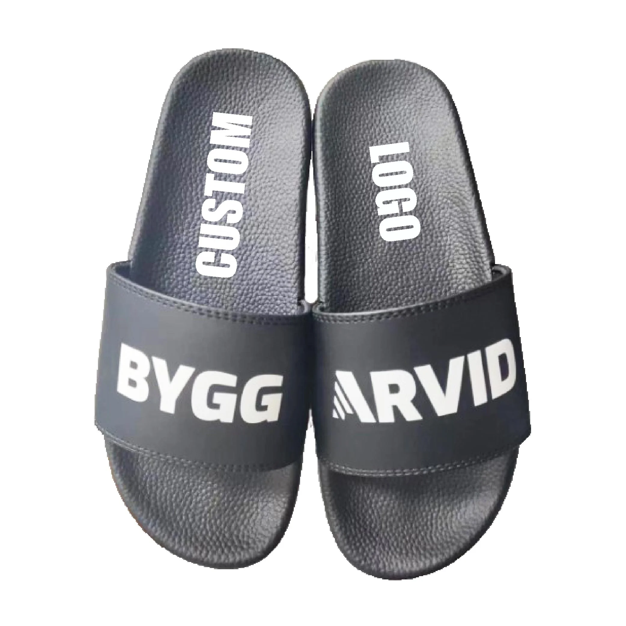 Sandal Pvc Beach Walk Slipper New Slipper Printer Custom Rubber Slide  Designer Beach Slippers