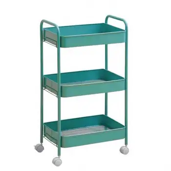 Wheels Trolley Serving Iron Wooden On Furniture Jodhpur Antique Utility Trolleys High Quality Hot Sale Modern Rack Kitchen Cart