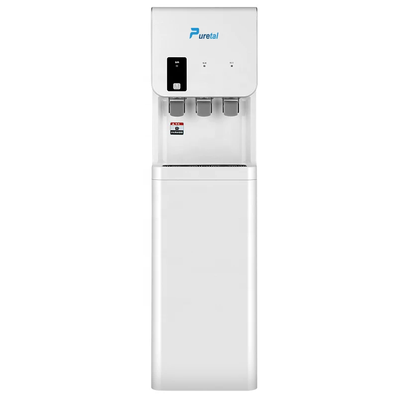 Factory Price Stand Direct Pipping Cold and Hot POU Reverse Osmosis or Uf Filter Water Purifier Dispenser with R134A Compressor