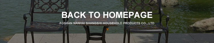 Sun leisure outdoor courtyard  plastic wood round table garden and cafe table aluminum with 4 seats