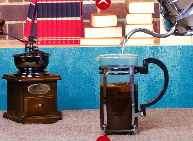 Wholesale Coffee Accessories Gift Box Wood Manual Coffee Grinder With