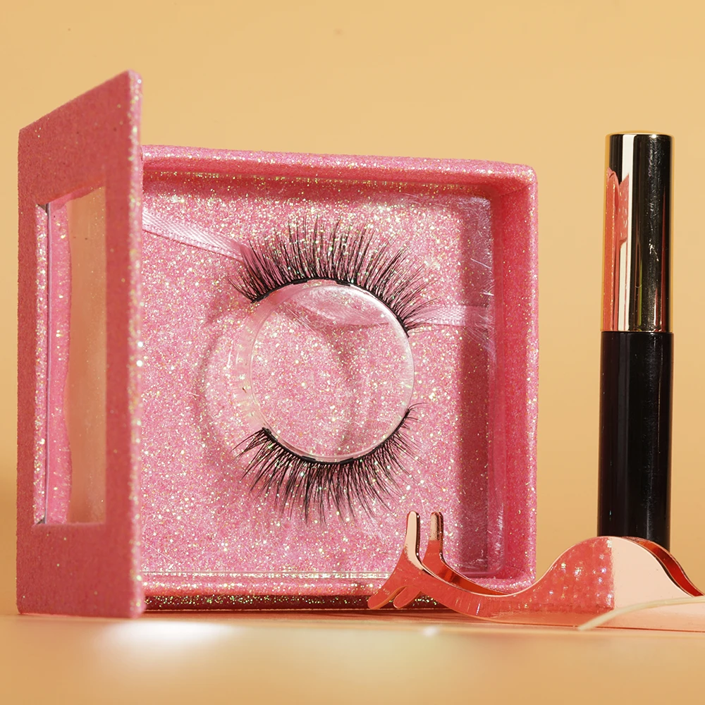 Natürliche 3D Magnet-Wimpern – Wasserfest & Langanhaltend Für Glamouröse Looks