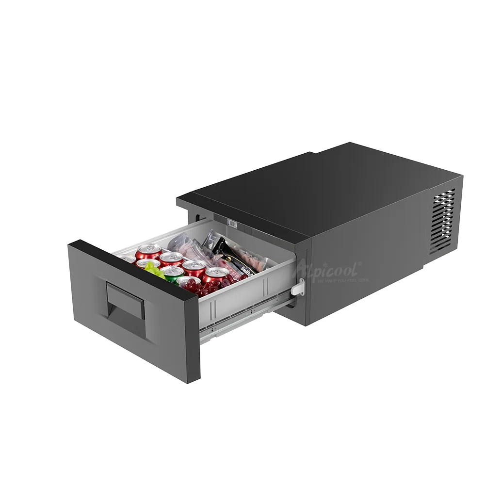 Alpicool D30 DC 12V/24Vミニ引き出し冷蔵庫30L ALPICOOL D30 Mini Fridge - Portable Car Fridge for Camping