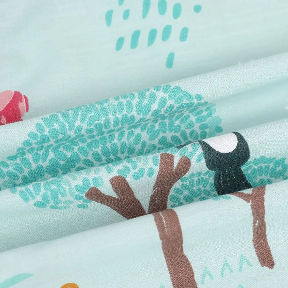 Hot sale baby crib bamboo cotton mattress protector waterproof