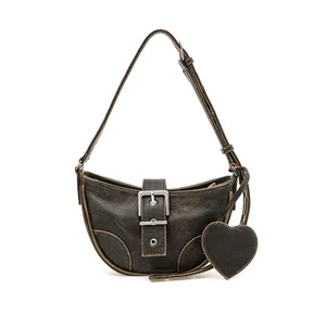 Factory Custom Fashion Ladies Handbags Design Crossbody Bag Vintage High Quality Women Shoulder Bags